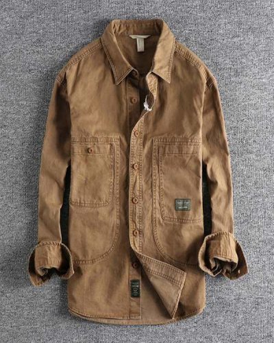 Men's Casual All-matching Shirt Coat